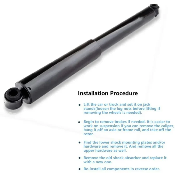 Shock Absorbers for Nissan,ECCPP Front Rear Shock Absorbers - Afbeelding 2