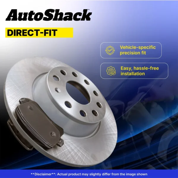 Autoshack Front Brake Set Spare Parts Chevrolet Brake Pad Disc Brake Rotor - Afbeelding 2