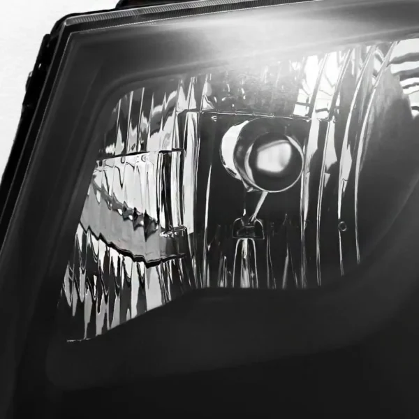 AKKON - For Dodge Grand Caravan Black Headlights Head Lamps Driver - Afbeelding 2