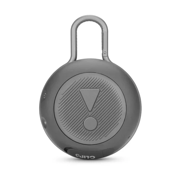 JBL Clip 3 Portable Bluetooth Speaker with Carabiner - Gray - Afbeelding 3