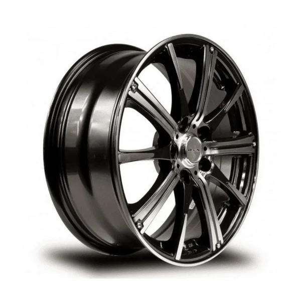 RTX Spark 14x5.5 4x100 ET38 CB73.1 Black Machined Wheel - Afbeelding 3
