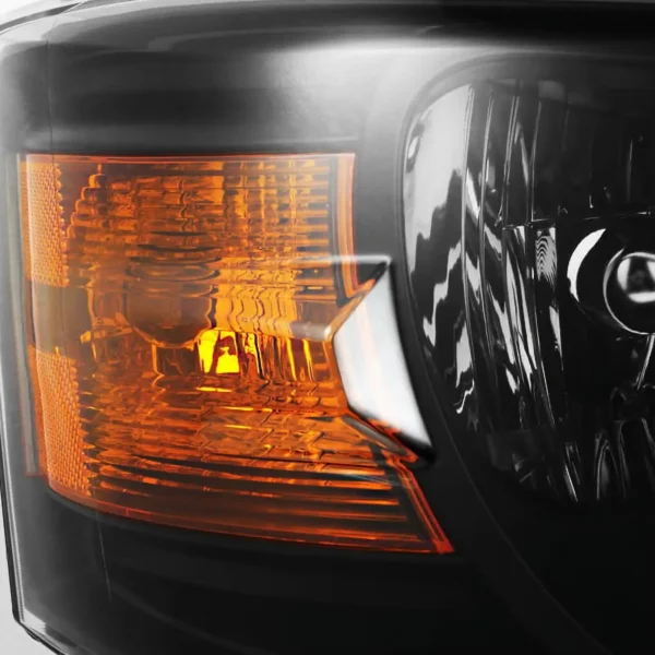 AKKON - For Dodge Grand Caravan Black Headlights Head Lamps Driver - Afbeelding 3